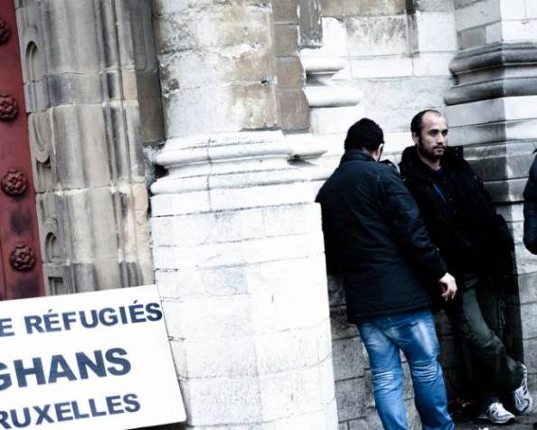 MEPs pressure Belgium on Afghan asylum seekers in Brussels